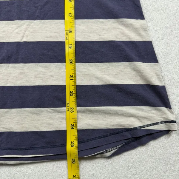 Lululemon Cool Racerback Tank Top Striped Gray Navy Women’s Size XS/S - Image 5