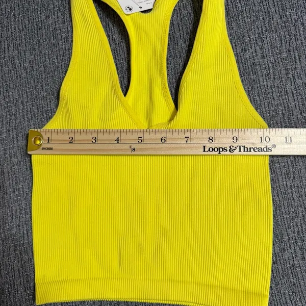 Free People Movement Free Throw Crop Ribbed Tank Top - Image 12