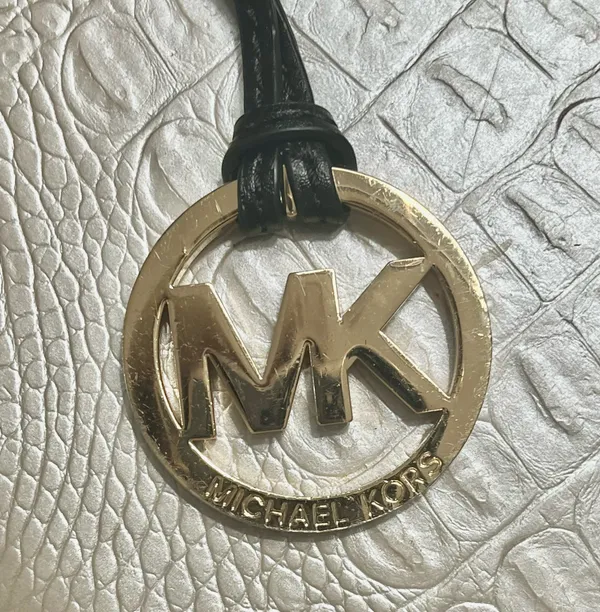Michael Kors Marina Purse in Tie-Dye blue - Image 7
