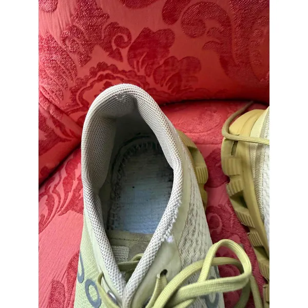 On Cloud Running Women’s Sneakers in Light Yellow - Image 5