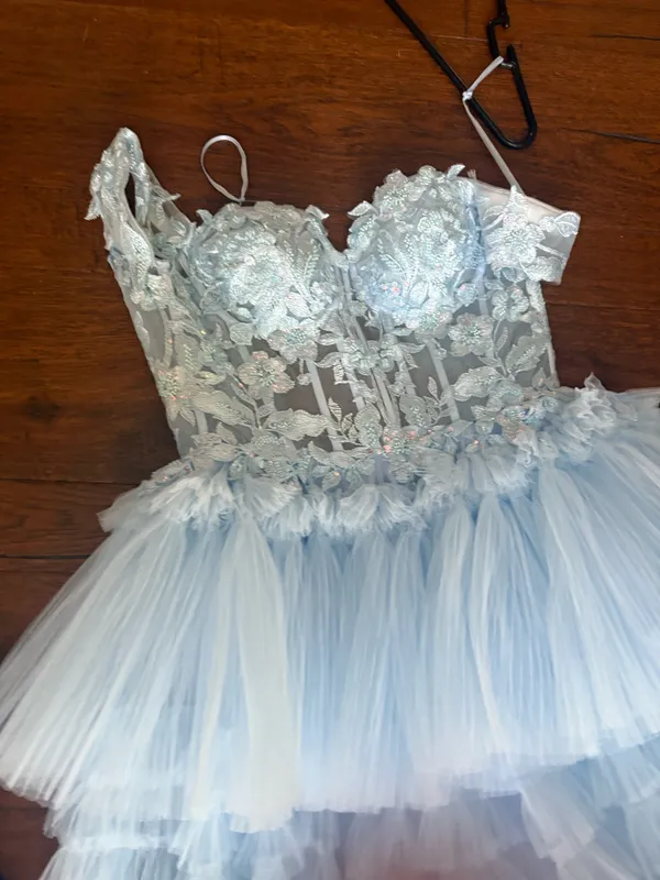 Blue Prom Dress Size XS - Image 4
