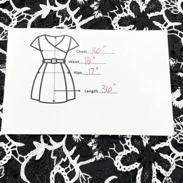 AQUA Floral Lace Sheath Dress Women XS Ruffle Cocktail Elegant Chic‎ Feminine - Image 11