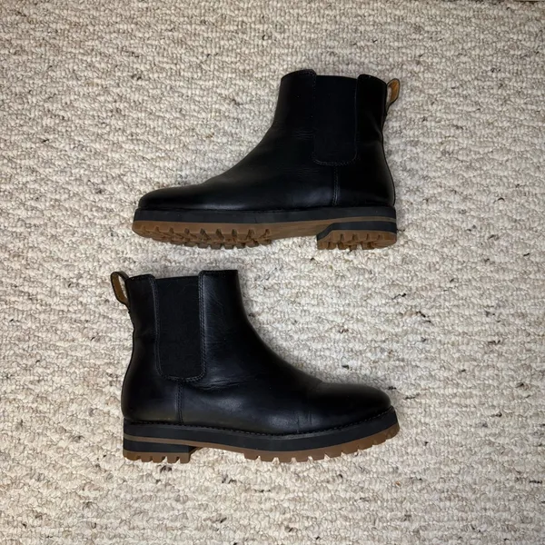 Madewell The Ivy Chelsea Boot in Leather True Black Women’s Size 8.5 Boots - Image 7