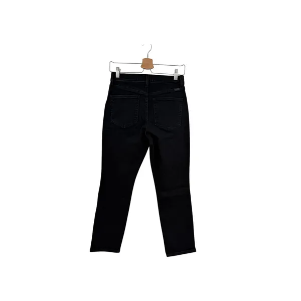 AYR The Stir Jeans Black High Rise Straight Crop Stretch‎ Denim 27S - Image 9