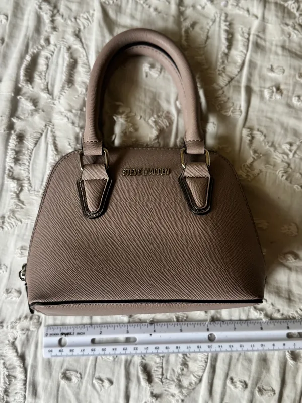 Steve Madden Dusty Pink Dome Satchel - Image 4