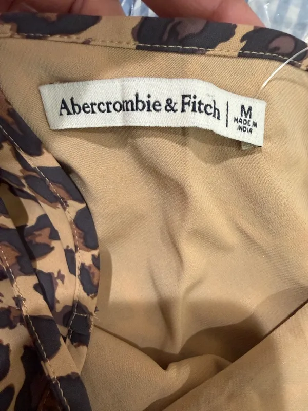 Abercrombie & Fitch The A&F Julia Slip Maxi Dress size Med NWT 18 1/2” pit - Image 16