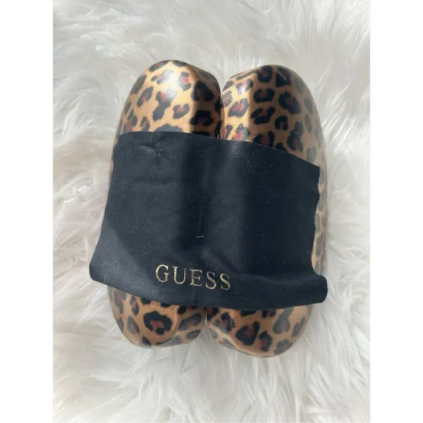 GUESS Hard Shell Clamshell Case Eyeglass Glasses Leopard Cheetah Animal Print - Image 4
