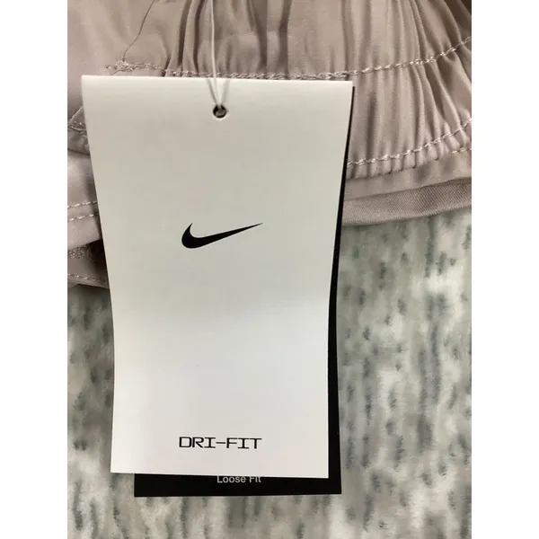 Nike Dri-FIT Women Training Shorts XL Mauve Taupe Loose Fit DX6016-019‎ NWT - Image 5