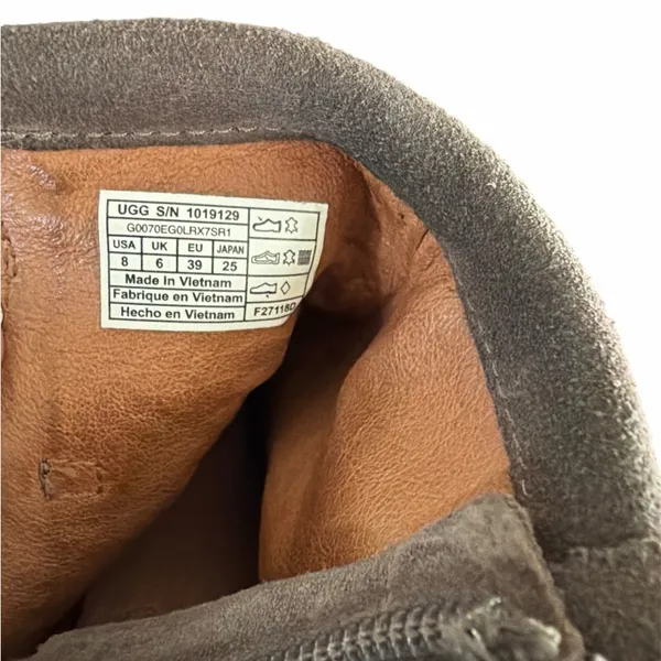 UGG Reid Women's Moccasin Style Lace Up Brown Boots - Image 2