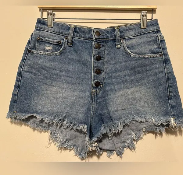 Abercrombie & Fitch High Rise Short Curve Love Size 29 - Image 2