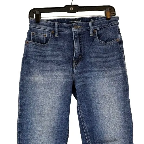 Lucky Brand Bridgette Skinny Jeans High Rise‎ Ankle Dark Wash Denim Size 4/27 - Image 2
