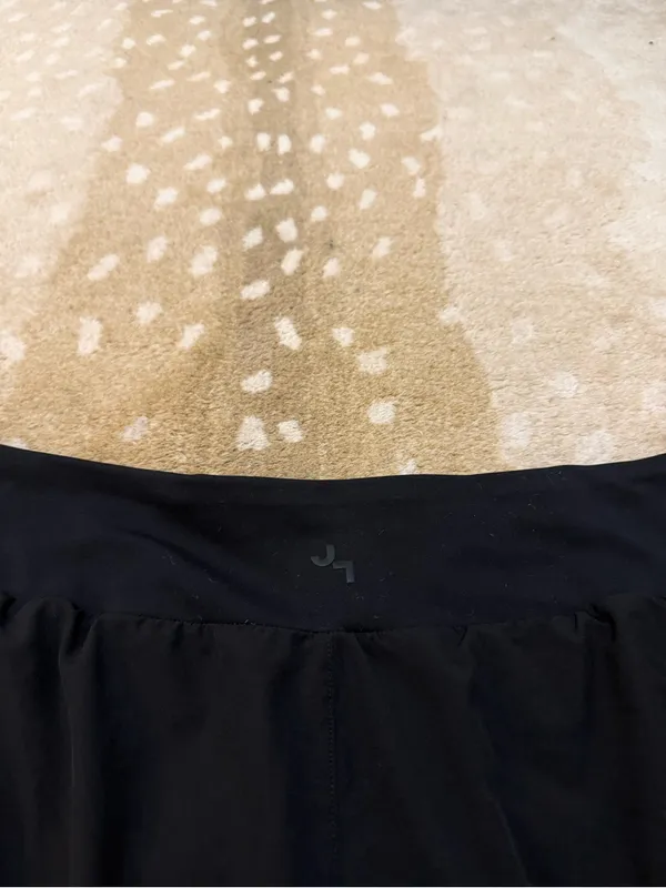 JoyLab Women’s XL Black High Rise Running Shorts Laser Cut Athletic Workout - Image 7