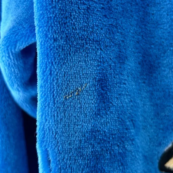 Disney Embroidered Donald Duck Plush Fleece Pullover Sz S - Image 8