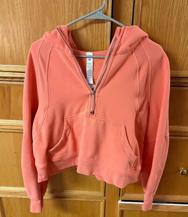 Lululemon Scuba Half-Zip Oversized Hoodie M/L - Image 2