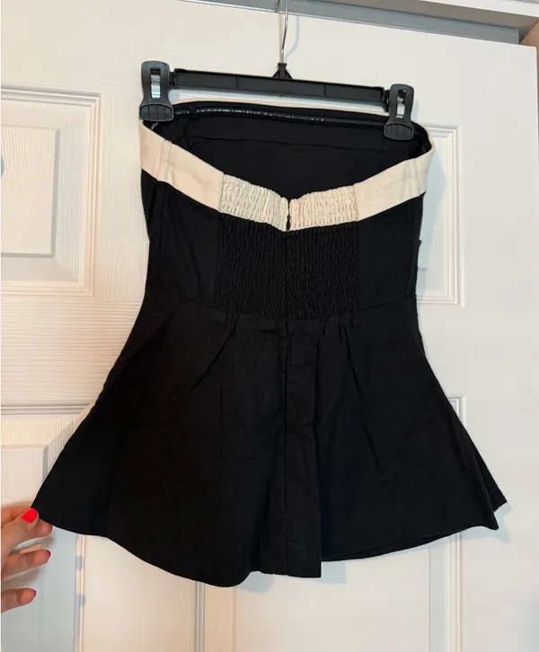 Abercrombie Linen Top Crop - Image 3