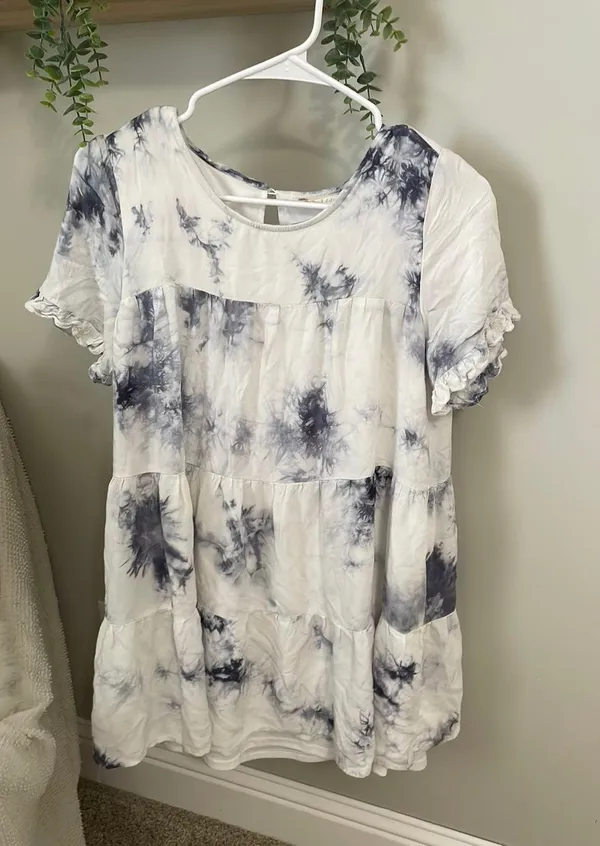 Altar'd State Blue and white dress - Image 3