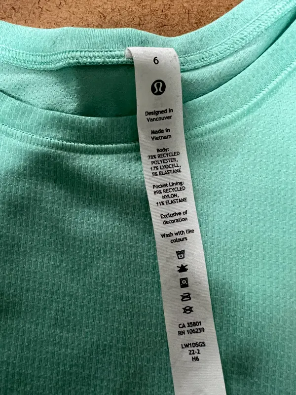 Lululemon Cap Sleeve Hiking Tank - Image 5