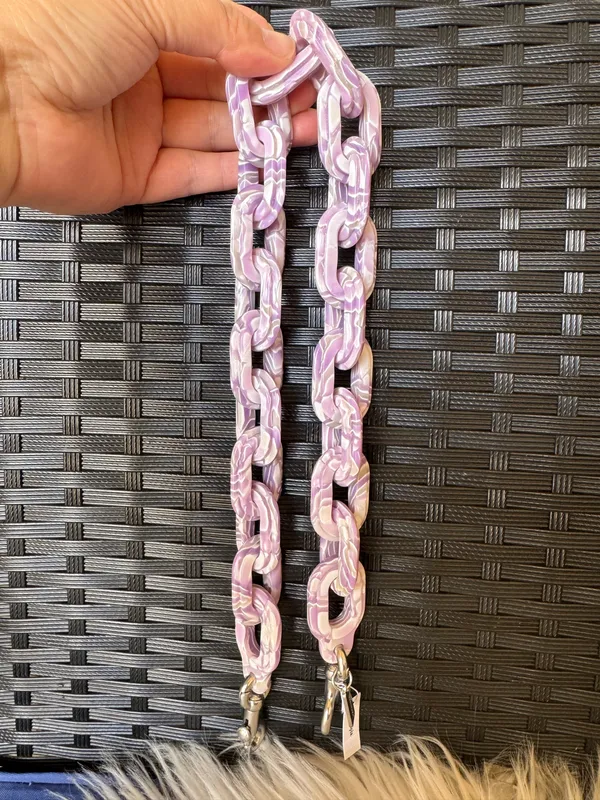 Coach Resin Short Chain Strap ck544 purple - Image 9