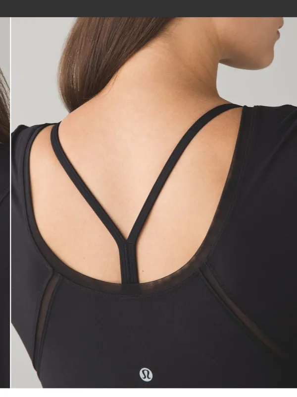 Lululemon align and define long sleeve tee 6‎ Black - Image 2