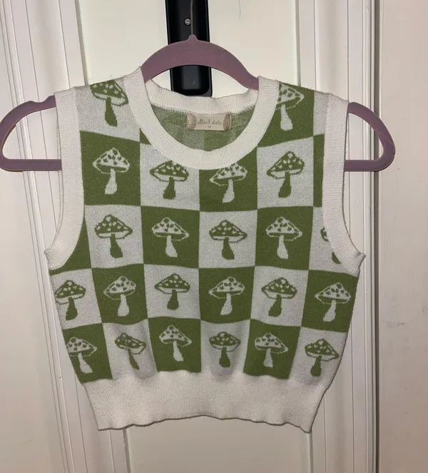 Altar’d state mushroom sweater vest - Image 3
