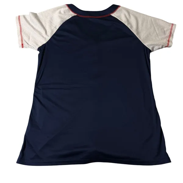 MLB Minnesota Twins Womens Baseball Jersey Navy Blue Medium Sporty NEW - Image 2