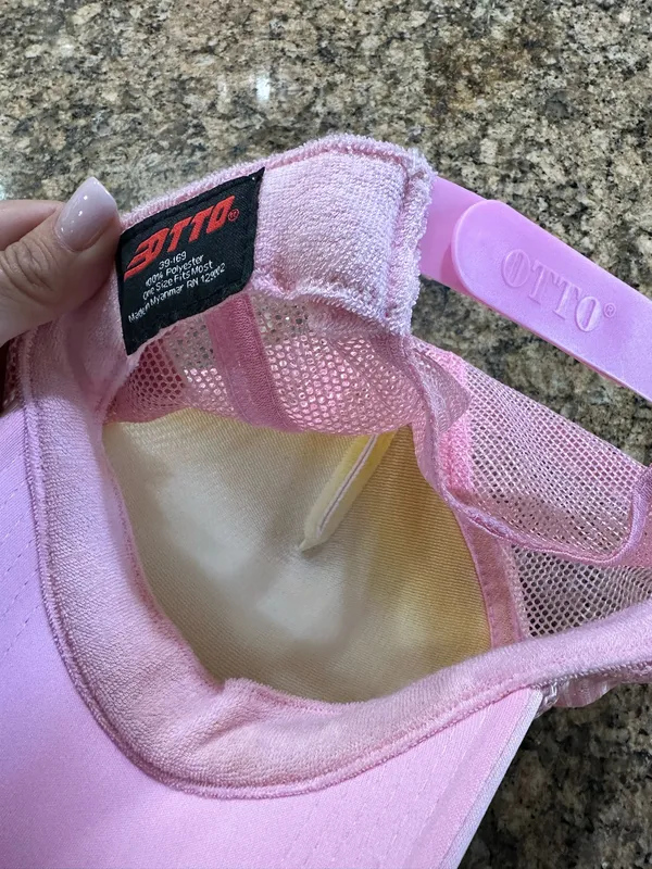 Otto pink trucker hat - Image 5
