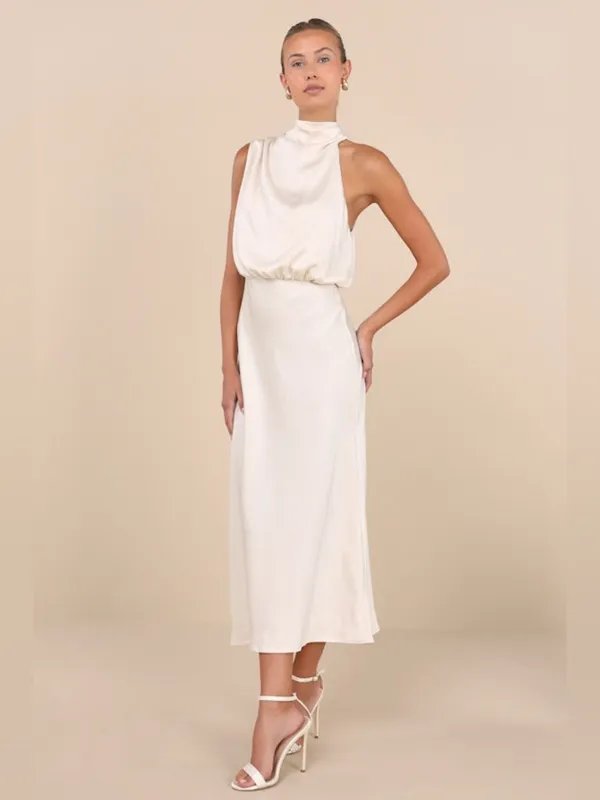 EN SAISON Greta Bias Cut Dress $118 Size Small - Image 6