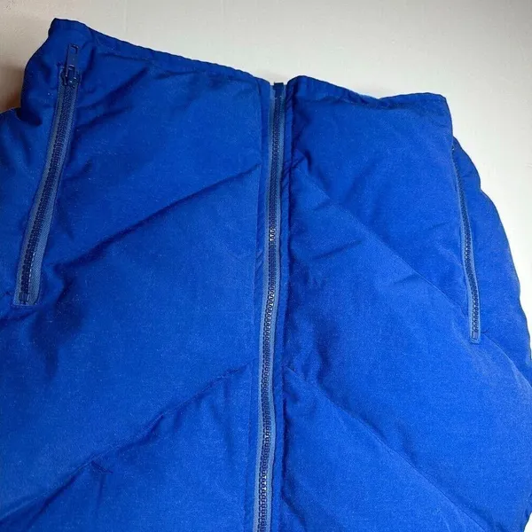 Rocky Mountain Down Vintage Goose Down Puffer Vest Blue Small - Image 4