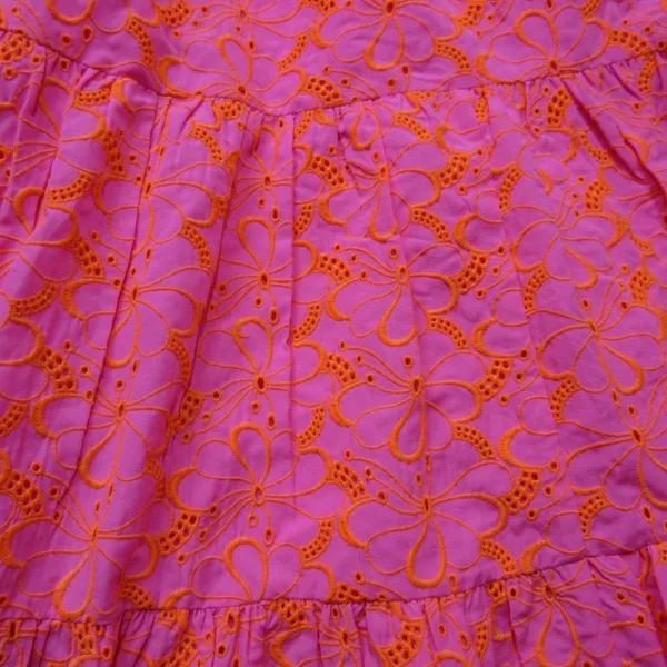 NWT Lilly Pulitzer Kina Midi in Pink Isle Psychedelic Swirl Eyelet Dress 8 $268 - Image 10