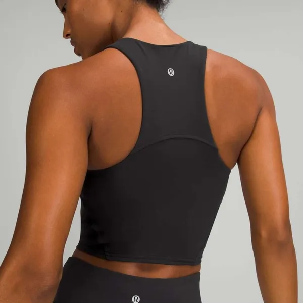 Lululemon Invigorate Training Tank Top Black sz 2‎ - Image 2