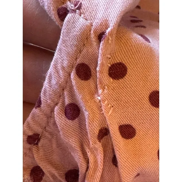 Gal Meets Glam Pink And‎ Red Polka Dot Corinne Fit And Flare Midi Dress Size 4 - Image 11