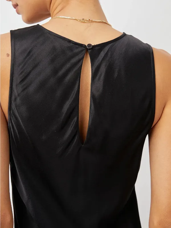 NWT Rails Gabriella Midi Dress Black M - Image 4