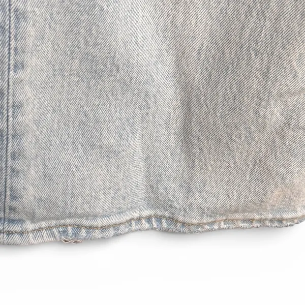 Abercrombie & Fitch 90s Relaxed High Rise Jeans Distressed Light Wash‎ 27 - Image 2