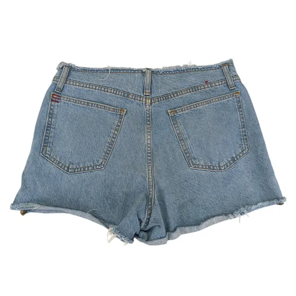 BDG‎ Urban Outfitters Light Wash High Waisted Cut Off Denim Shorts Womens 28 - Image 2