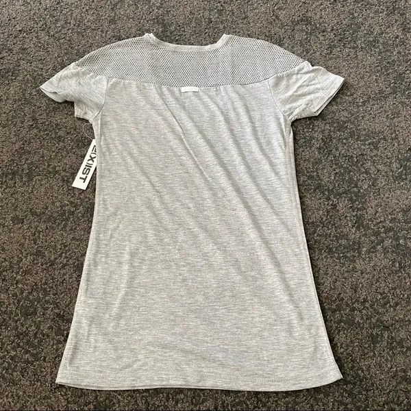 2(X)IST Mesh Shoulder Jersey Active top Gray - Image 7