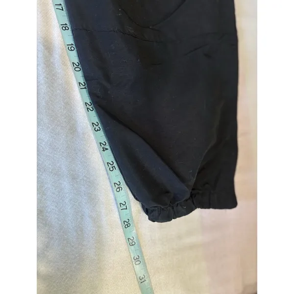 Skillcraft Army Pants Size M Black Lined Pockets Elastic/Cord Hem Zip Ankle - Image 7