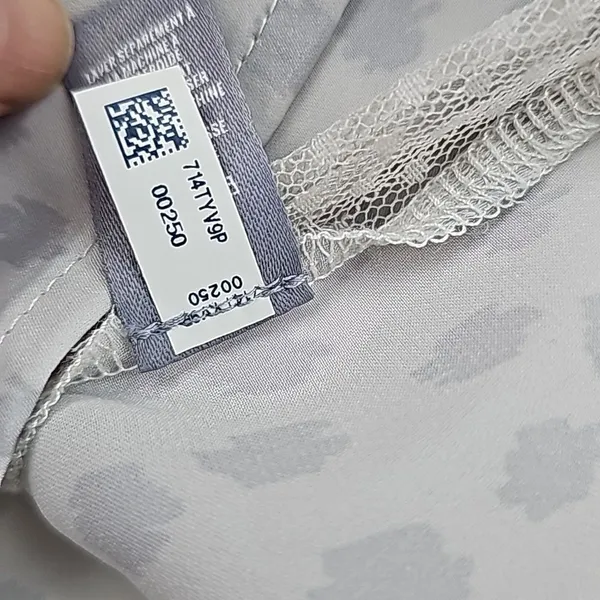Aerie -1502 Gray Cheetah Print Tie Back Babydoll Camisole Tank Top XS‎ - Image 6