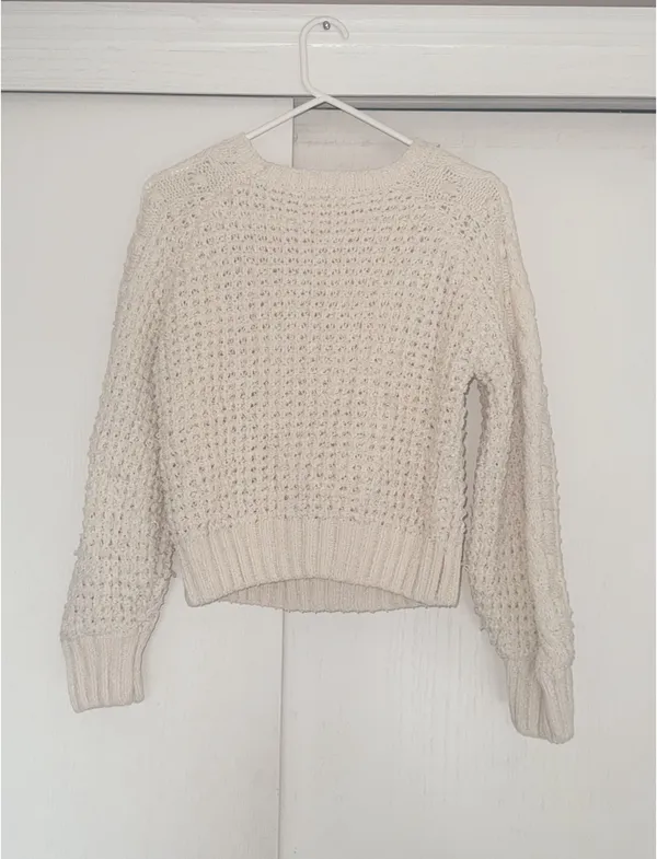 Cream Altar’d State Knit Sweater - Image 2