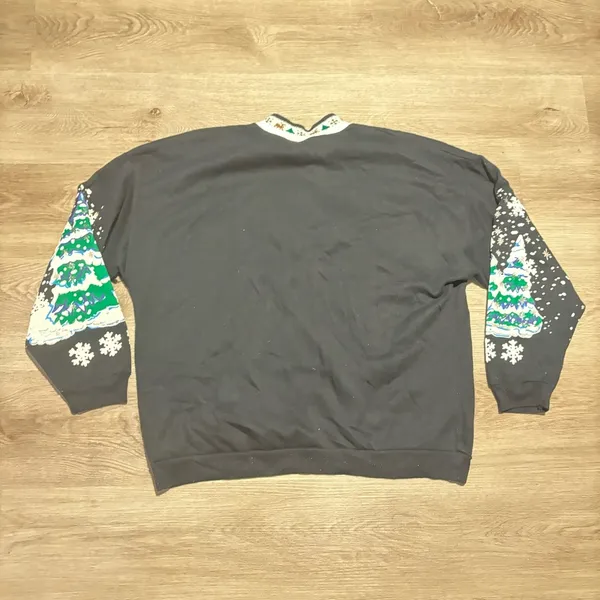 Vintage 90s 1991 Christmas holy grail Crewneck sweater - Image 11