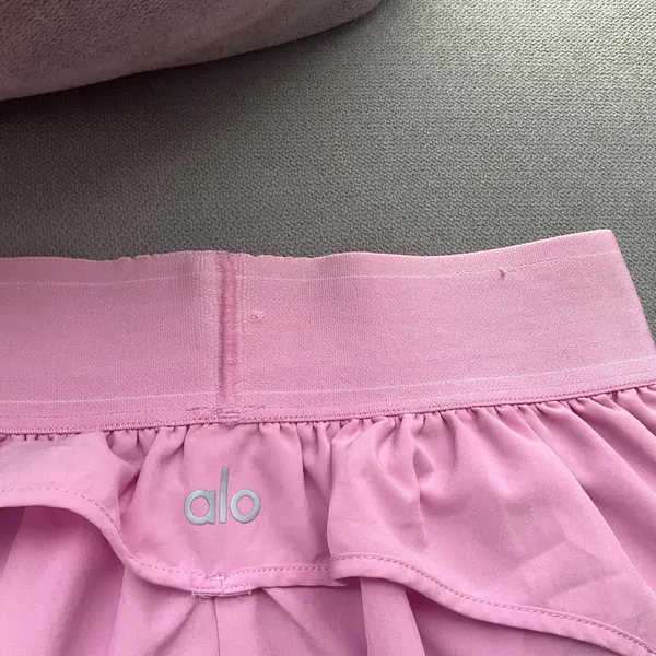 Alo Yoga Match Point Short Candy Heart Pink XXS - Image 7