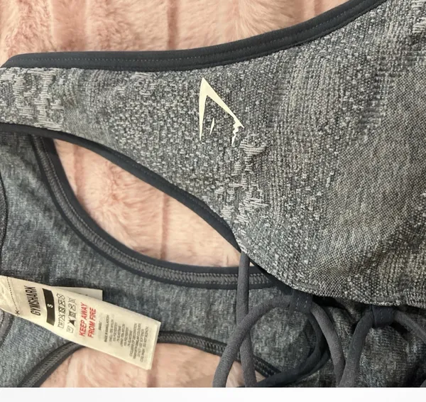 Gymshark Sports Bra Grey - Image 8
