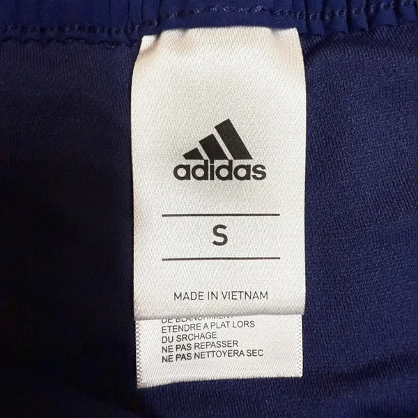 Adidas Women's Woven Swim Shorts - Royal Blue - Size Small - Image 5