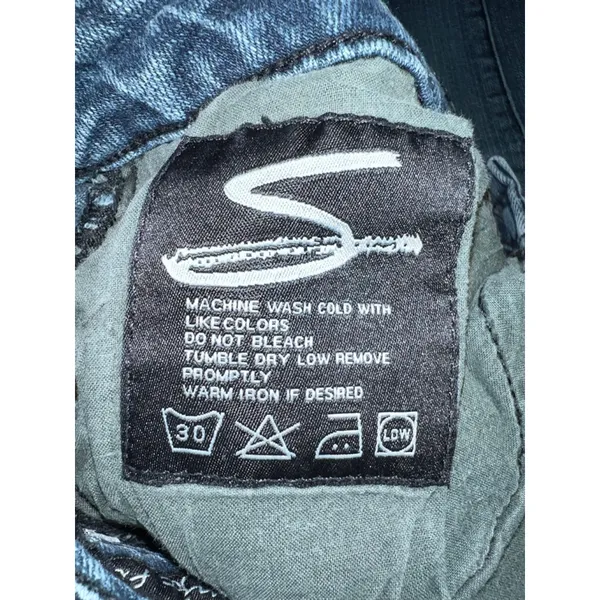 Women's Seven7 Blue Flare Jeans - Image 5