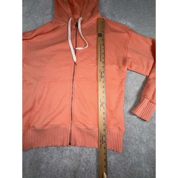 Aerie Down-To-Earth Full Zip Hoodie prach Small Oversized - Image 2