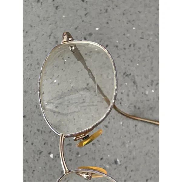 Savvy 51-16-130 Eyeglasses Frames ONLY Glasses Full Rim gold Vtg - Image 14