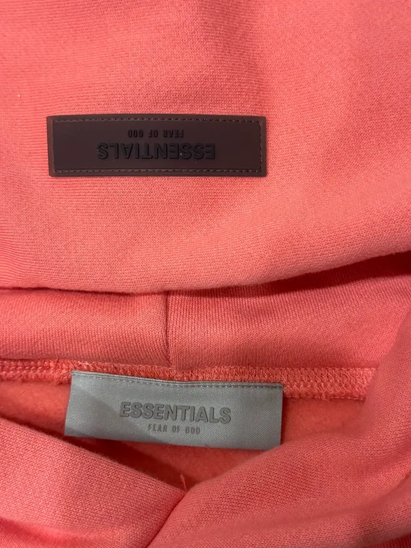 Essentials Fear of God Coral Hoodie and Pant Set XS - Image 3