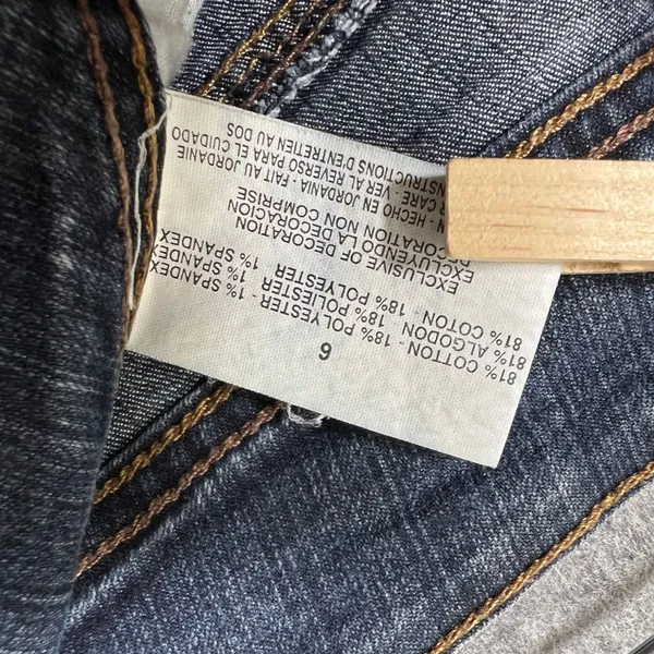 BandalinoBlu Denim Jeans Bootcut‎ Dark Wash Comfort Stretch Women's Size 6 - Image 8