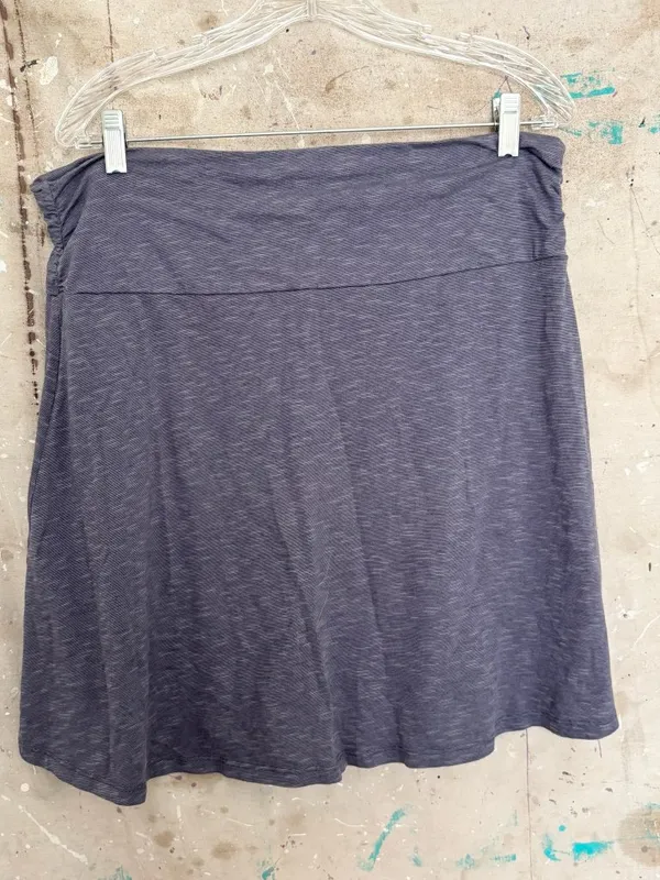 Toad & Co Chaka Skirt Blue Size L - Image 3