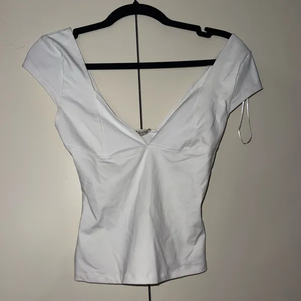 White free people corset top NWT - Image 3