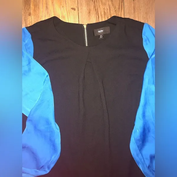 💕5️⃣ Mossimo dress blue and black size M Black Size M - Image 2